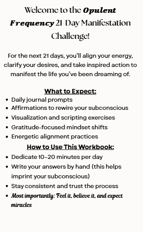 Align, Attract, Achieve: 21-DAY Manifestation Journal